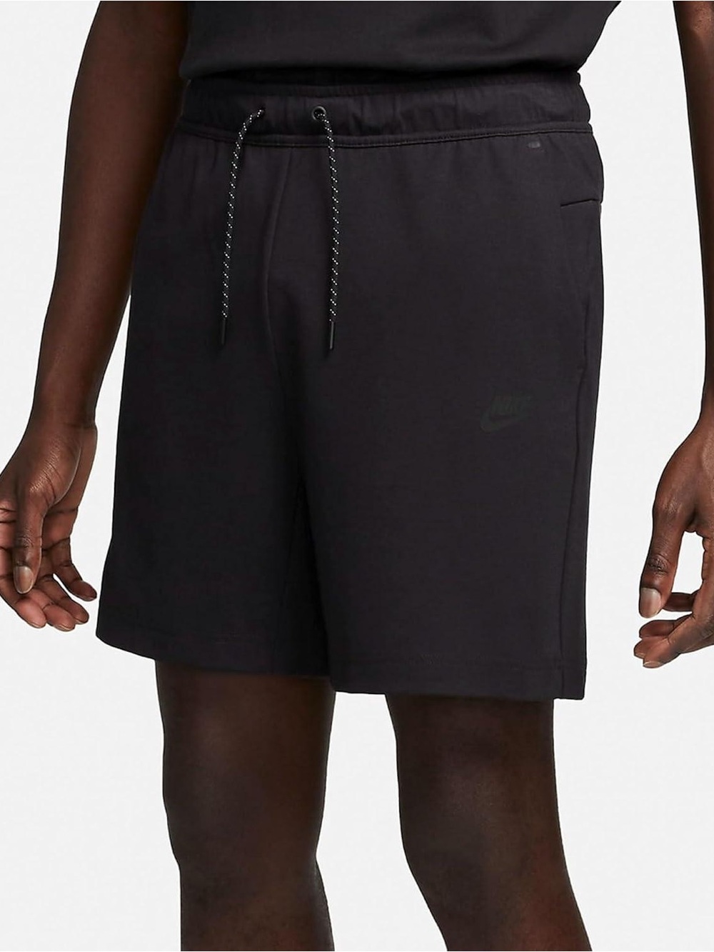 Mens Nike Sportswear Tech Fleece Lightweight Shorts - Black Size Medium